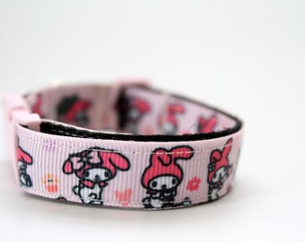 CAT COLLAR 1/2 inch for tabby cat house kitten collar gift new fur baby cute collar cat collar for small kitten gift pink kitty fashion