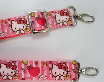 TASCHENGURT 2,5 cm breite austauschbare verstellbare Taschengurte süßer Crossbody-Gurt Freund Taschentasche Schultergurt kawaii Katze Schultergurt