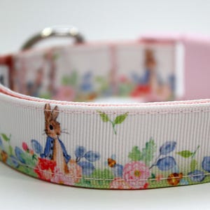 Collare per cani coniglietto regalo per nuovo cucciolo carino coniglietto libro accessorio per cani regalo per cane country collare guinzaglio per cagnolina cottage core cane