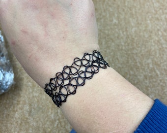 tattoo choker bracelet