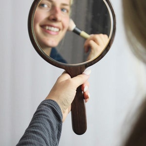 Wood Hand Mirror image 9