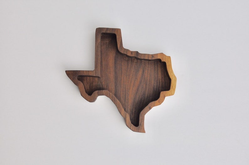 Texas Wood Snack Tray Appetizer Tray Serving Tray image 2