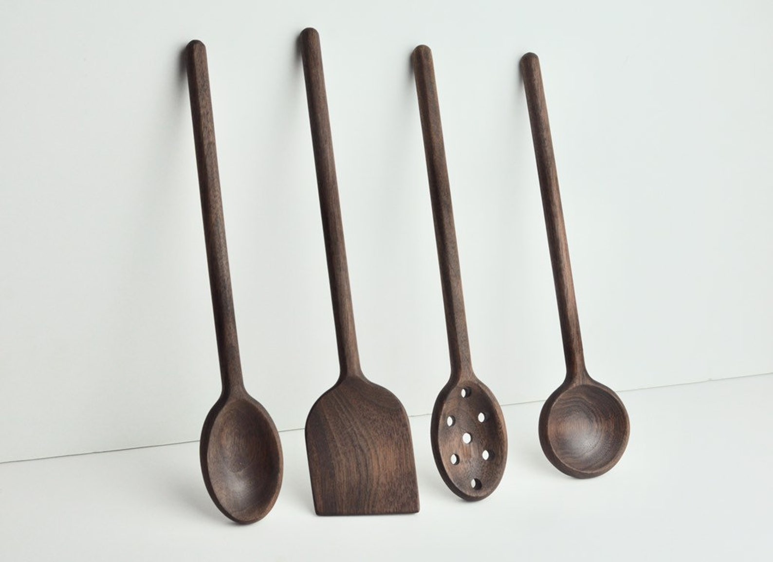 Wood Spoon Collection/Set - Walnut