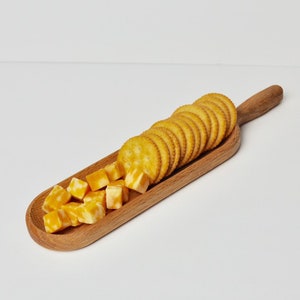 Wood Cheese & Cracker Tray | Snack Tray | Appetizer Tray | Serving Tray |