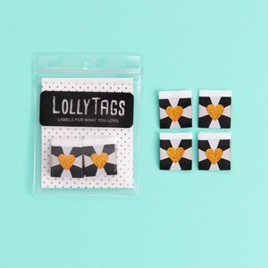Lolly Tags: Bold Heart in Copper Lolly Tags: Bold Heart in Copper