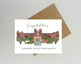 Congratulations FSU Greeting Card