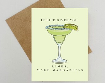 Margarita Greeting Card