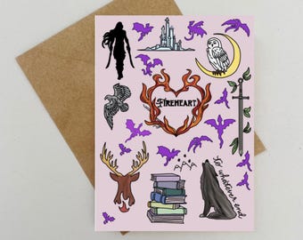 FireHeart Greeting Card