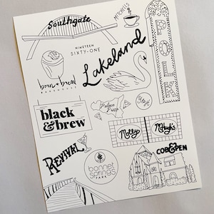 Lakeland Favorites Print