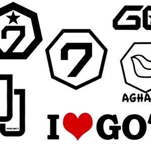 Got7 Kpop Decals Etsy