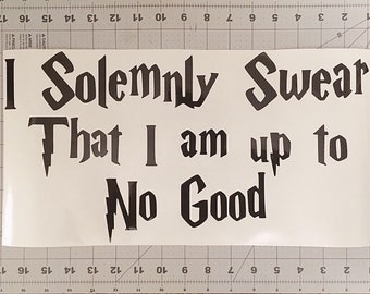 I solemnly swear | Etsy