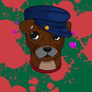 Custom Dog Portrait - Simple