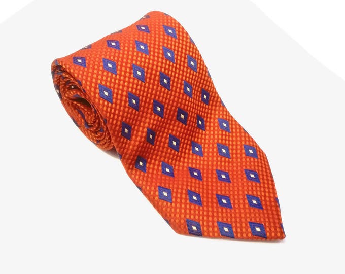90s tie / Kneck tie / vintage  / vintage tie  / menswear / vintage clothing /  gift for him / retro tie / polyester tie