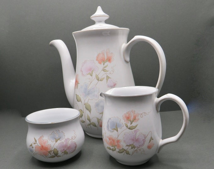 Vintage Denby Encore / Denby  discontinued / vintage tea set / Coffee set / Rare Espresso / retro coffee / made in England