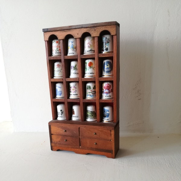 Thimble Display Case Etsy UK
