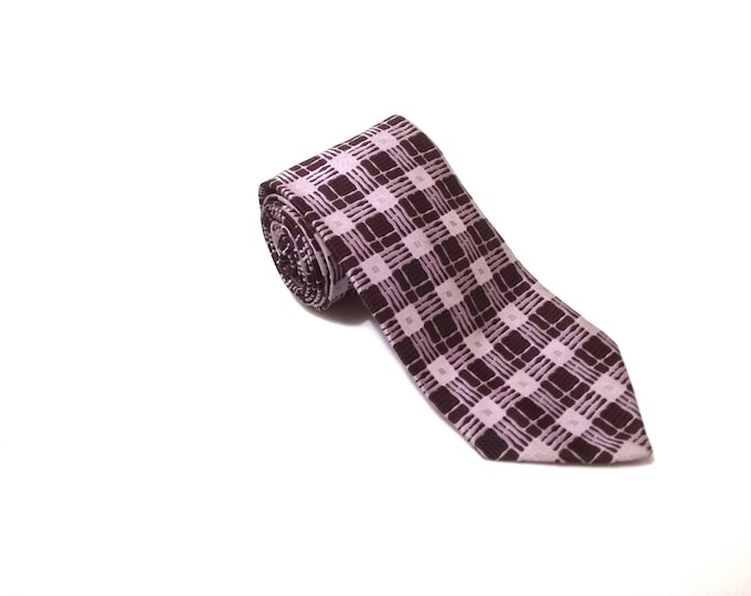 vintage tie  / menswear / vintage clothing /  gift for him / retro tie / polyester tie / Tootal tie / retro /