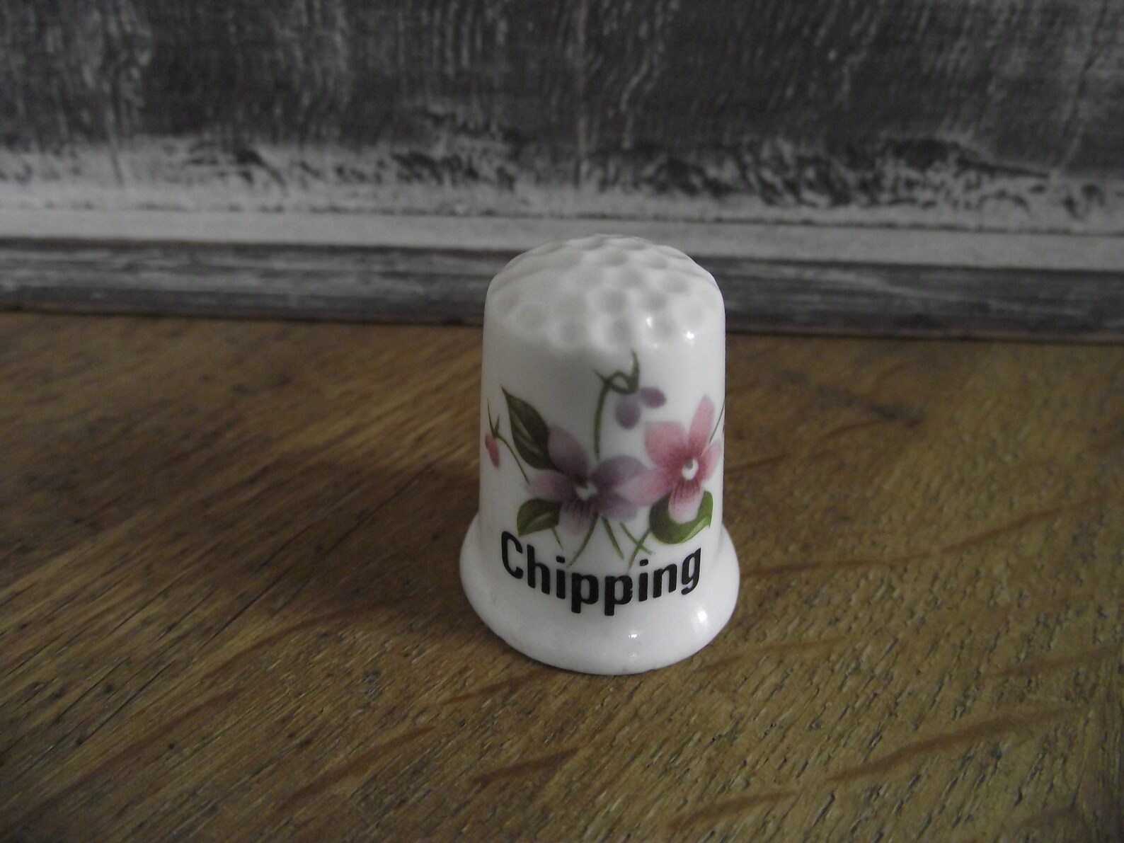 Vintage Thimbles / Chipping / British / Beautiful Fine Bone Etsy UK