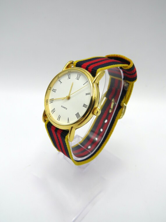 Vintage Gold Watch Thin Dress Dial Mans Dress Watch Gents GP