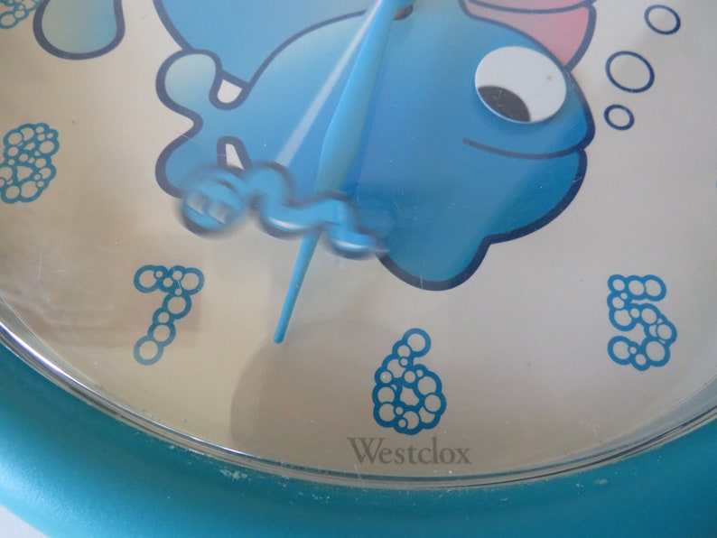 Vintage Fish Clock Westclocx Quartz / Vintage Wall Clock / Etsy UK