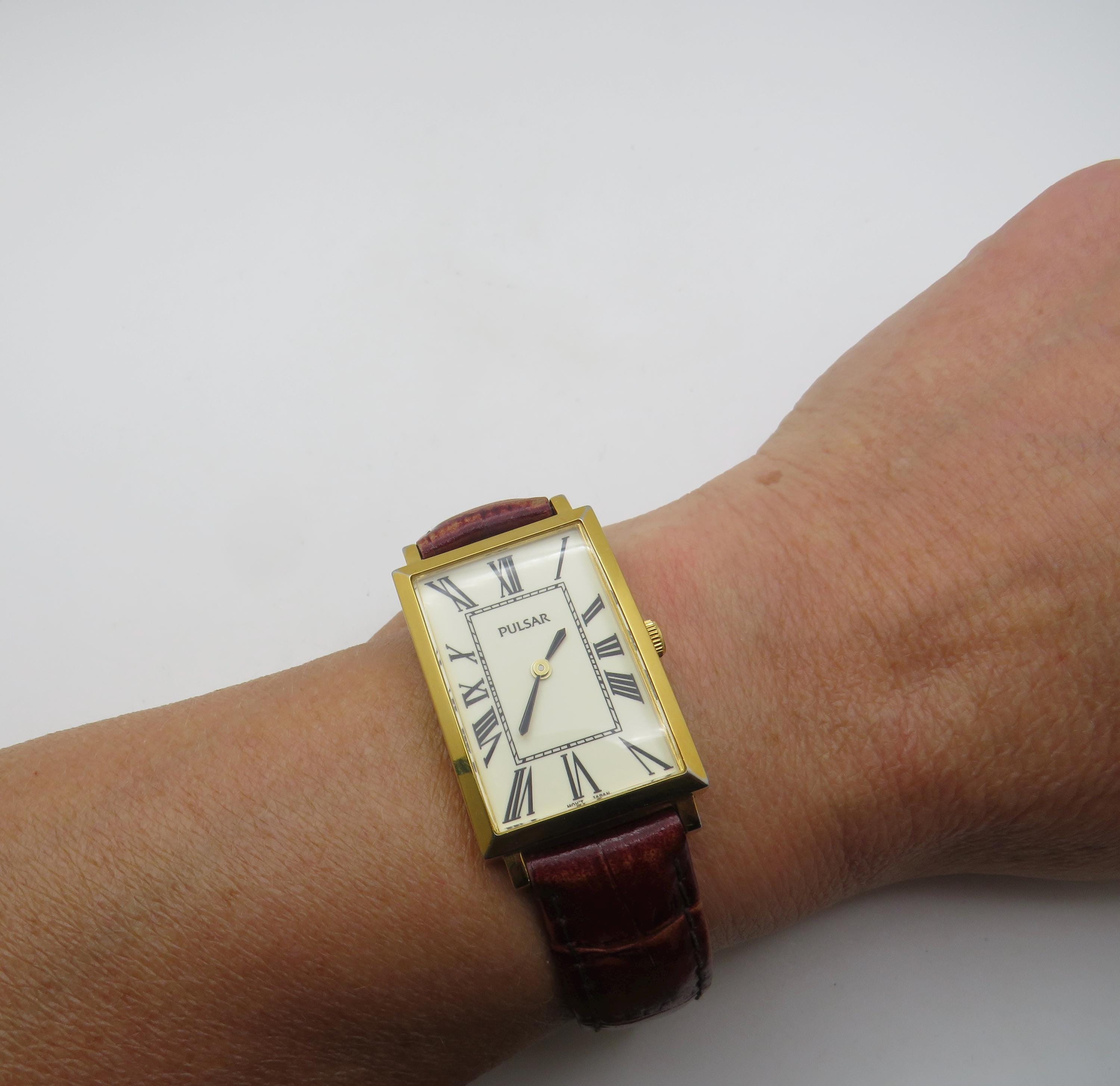 Pulsar rectangular watches sale