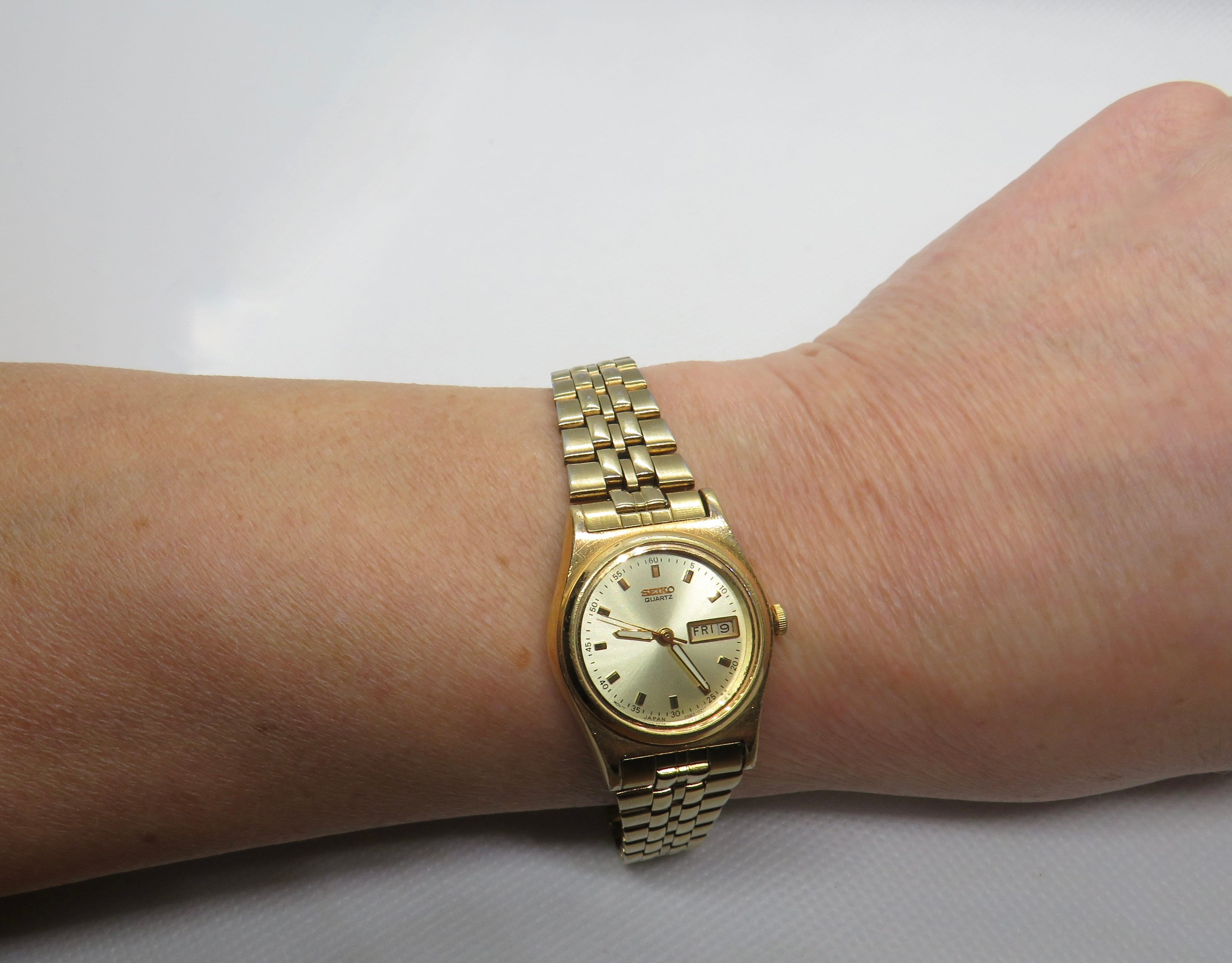 Top 71+ imagen seiko ladies watch vintage gold