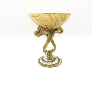vintage glass / Murano glass / bonbon glass / 10&quot; glass / vintage glass / retro glass / glass / vintage / A