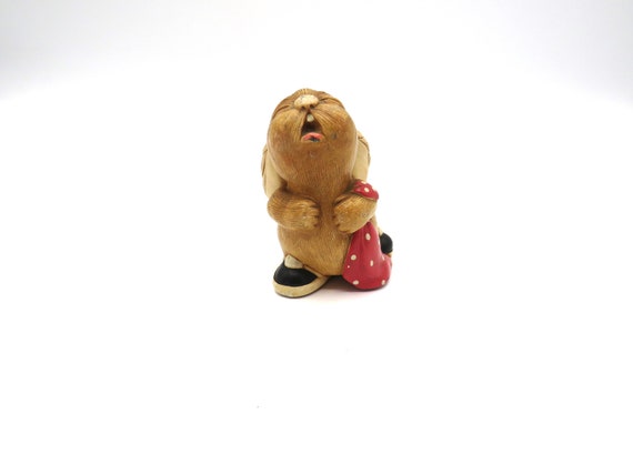 Pendelfin rabbit Barney / stonecraft / Doreen Noel Roberts / pottery figure made in England /