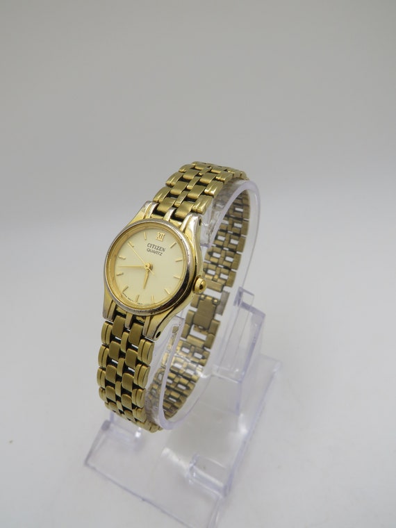 Vintage Citizen Gold Watch 6.8 Wrist Size Watch Vintage Womans 90s Watch Japan Watch Vintage Watch Watch Ladies Watch p25 Etsy UK