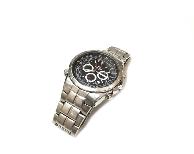 Vintage Casio / chronograph Rare watch / Edifice rare dial / mans watch / Gents  / Watch / vintage gents Watch / vintage / mens watch
