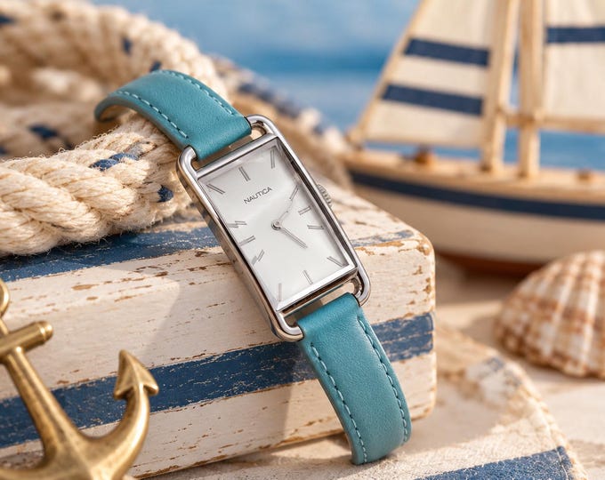 Vintage nautica womens watch / Quartz watch / Dress Watch /  womens Watch / Gift for her (k24)