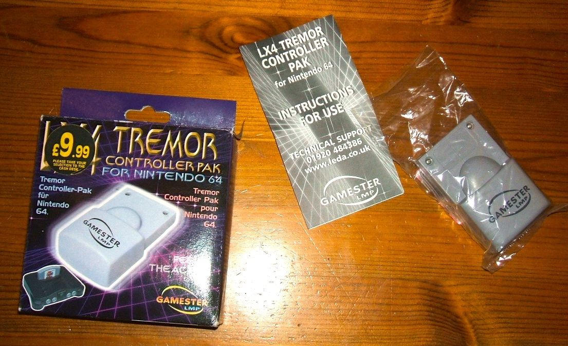 Tremor pak sale n64