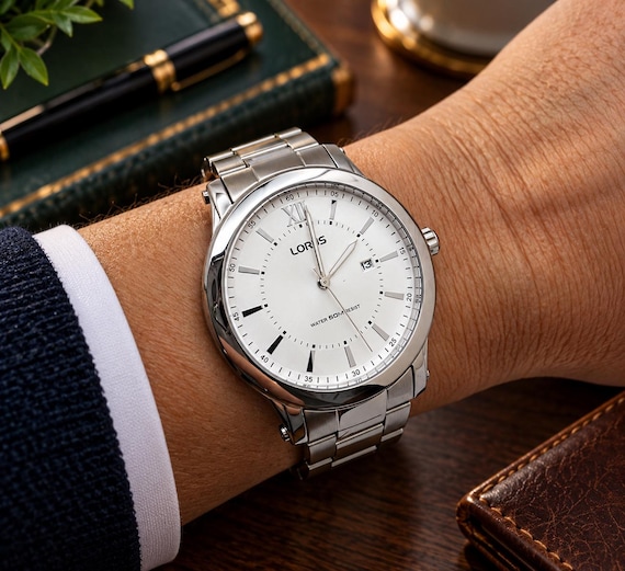 Sports watch  / Deadstock gents Watch / 7.8" wrist