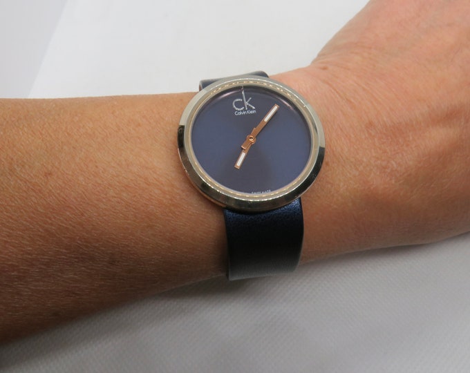 Vintage watch CK / Calvin Klein sports  Swiss watch /  Quartz watch / gents Dress Watch /  fashion Watch /  Gift for him