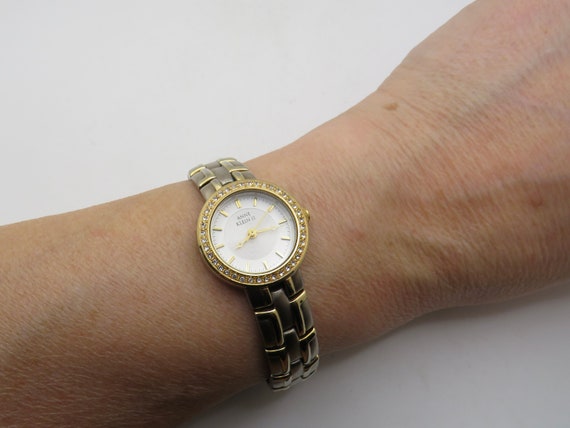 Vintage Anne klein watch / gold Quartz watch / womens watch / ladies Watch / watch / Swiss  / watch / gift watch  e28?