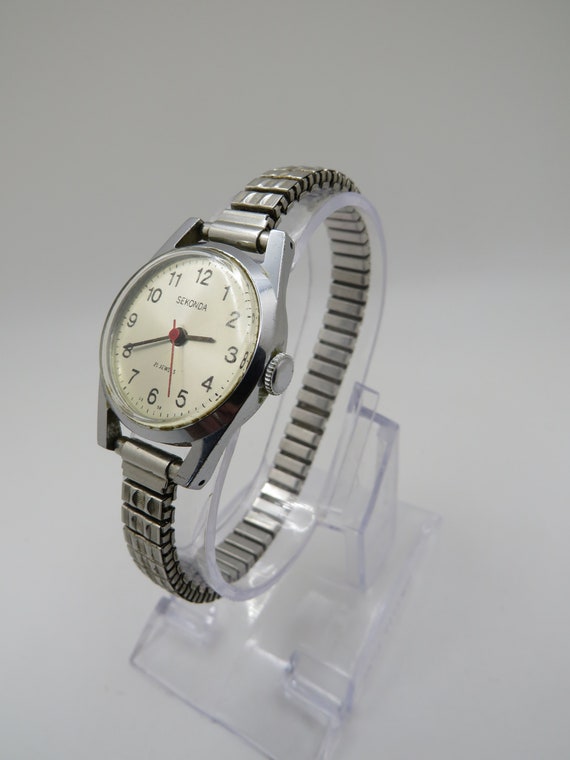 vintage mechanical watch / vintage sekonda watch … - image 10