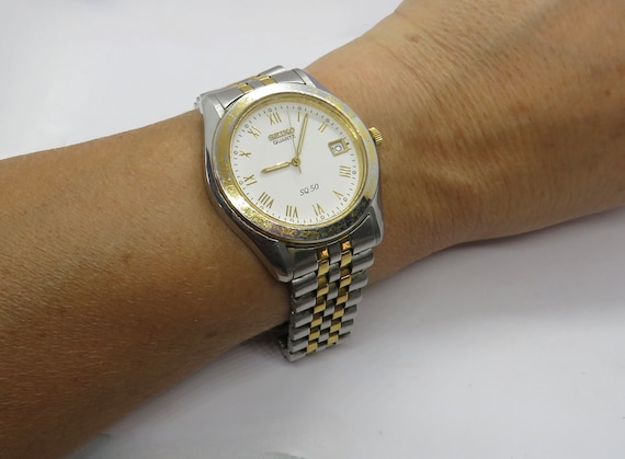 Buy Vintage Watch Seiko Sports Watch Quartz Watch Gents