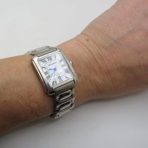 Vintage square watch / Rectangle watch / Ladies Dress Watch / 7.5" wrist size  Watch /  Gift for her (p21)