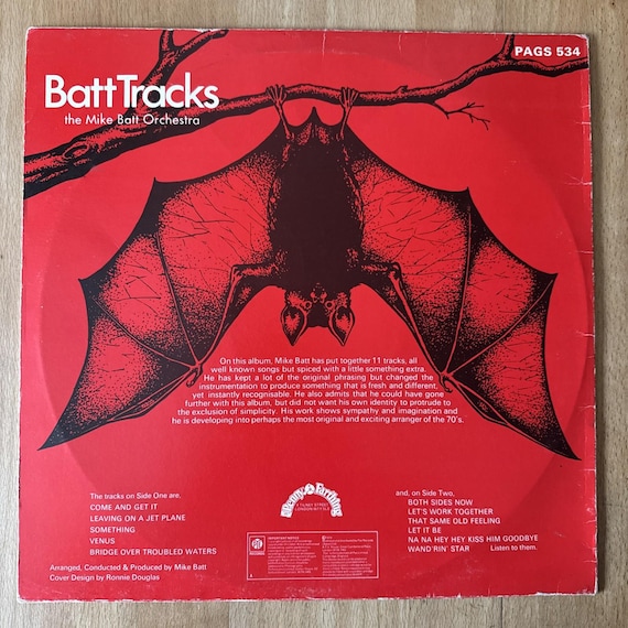 Mike Batt Orchetra Batt Tracks Black VINYL 1st pressing UK LP 1970 (13)