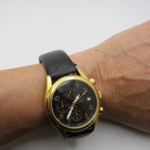 Gianni Sabatini watch / Vintage Collection / gold Watch / T15