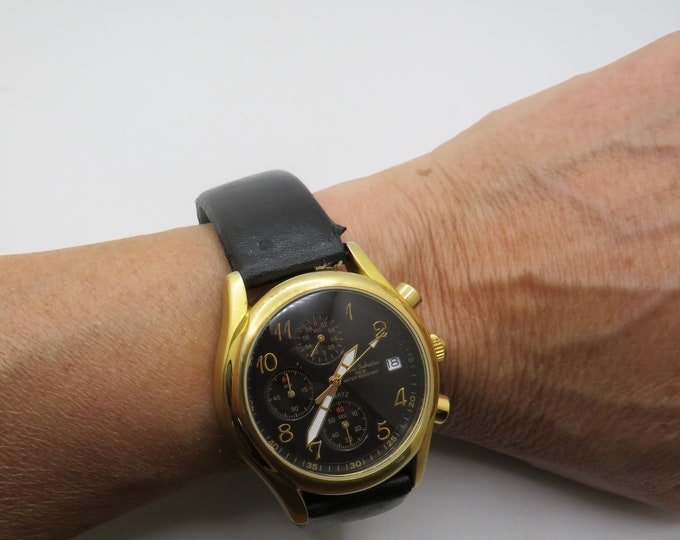 Gianni Sabatini watch / Vintage Collection / gold Watch / T15