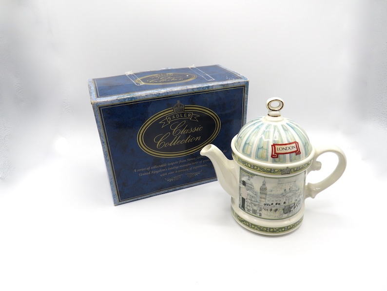 James Sadler / London Heritage / Boxed / Ironstone Teapot / Etsy UK