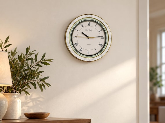 Vintage London Clock Company Wall Clock, Quartz Movement