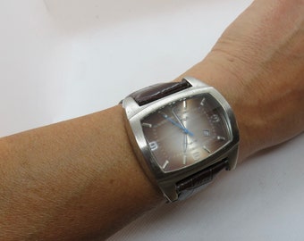 Vintage Hight St / Autograph Watch by Nigel Hall /  Quartz Movement Mens Wrist Watch / Marks & Spencer