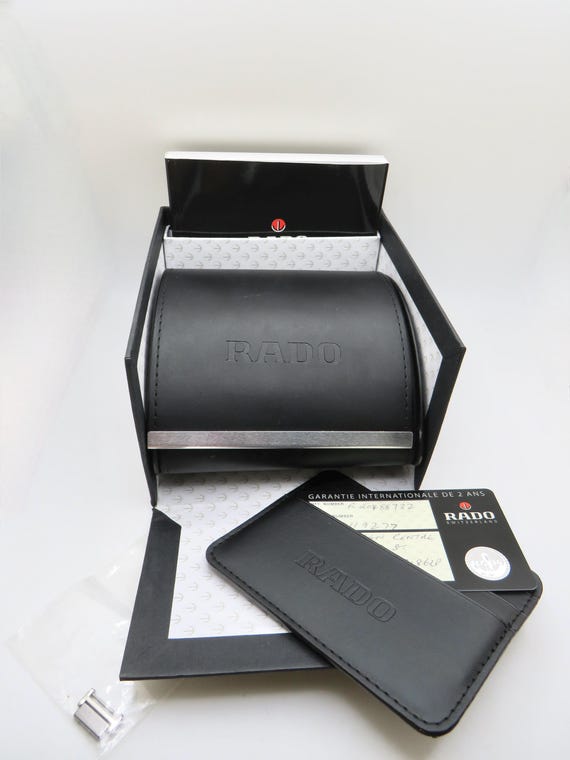 Vintage Rado Diastar Jubile, Ceramic Diamond Watch, Box & Papers