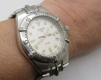 Vintage Sports Watch Gift for Him Gents Vintage Tissot Pr200