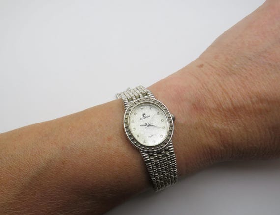 Vintage sports watch / womens watch / rossini watch  /  diamond watch / vintage Watch / watches  v22