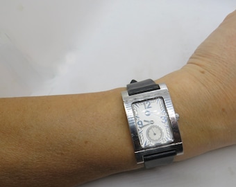 Tank watch / burstner watch Quartz Movement Mens Wrist Watch working sub dial