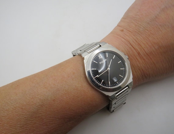 Vintage watch / sports watch / stainless steel watch / gents Dress Watch /  Watch / Gift for him (S17)
