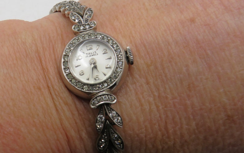 Vintage cocktail watch / Art Deco watch / womens Dress Watch / ladies Watch / Gift for her B18 image 6