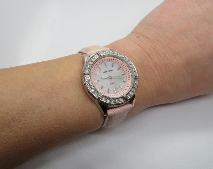 vintage ladies watch / fashion quartz watch / vintage Cosmopolitan  fashion Watch / designer watch / vintage sport  / watch / ladies  watch